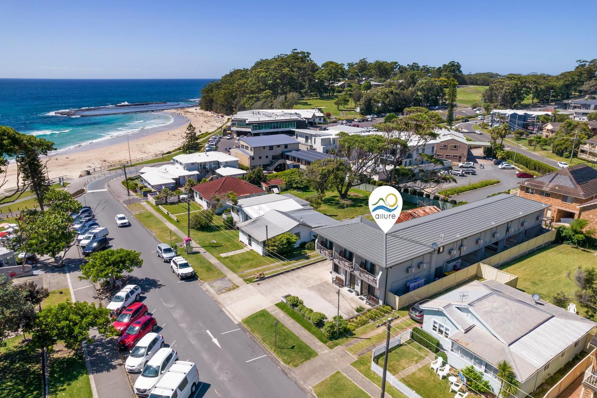 Allure On Ocean Motel - Mollymook Beach Exteriör bild